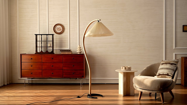 The Timeless Curve: Why the Caprani Floor Lamp is a Mid-Century Icon