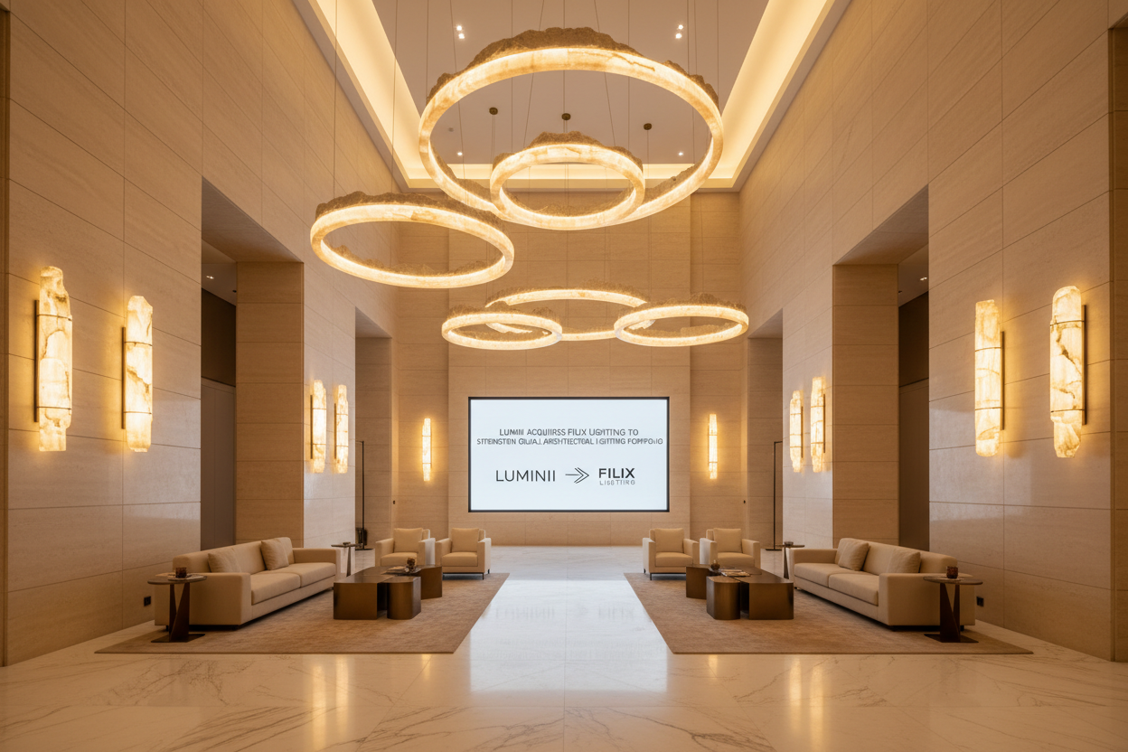 Luminii Acquires Filix Lighting to Strengthen Global Architectural Lighting Portfolio