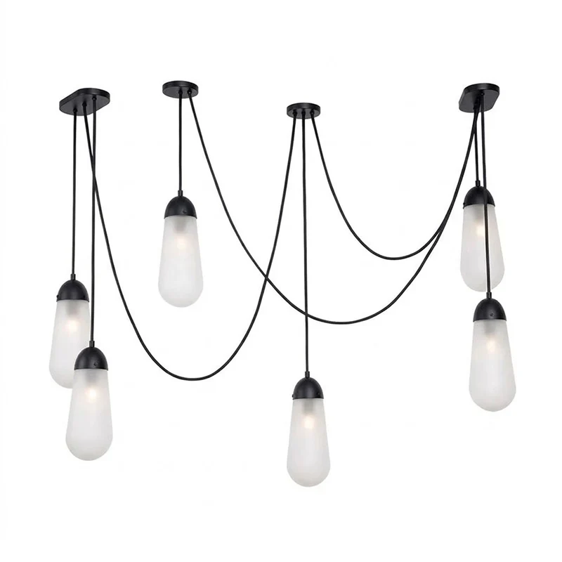 Brass  Teardrop Pendant Light