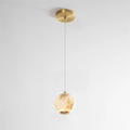 Alabaster  Orb Pendant Light