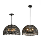 Aero Mesh Iron Dome Pendant Light