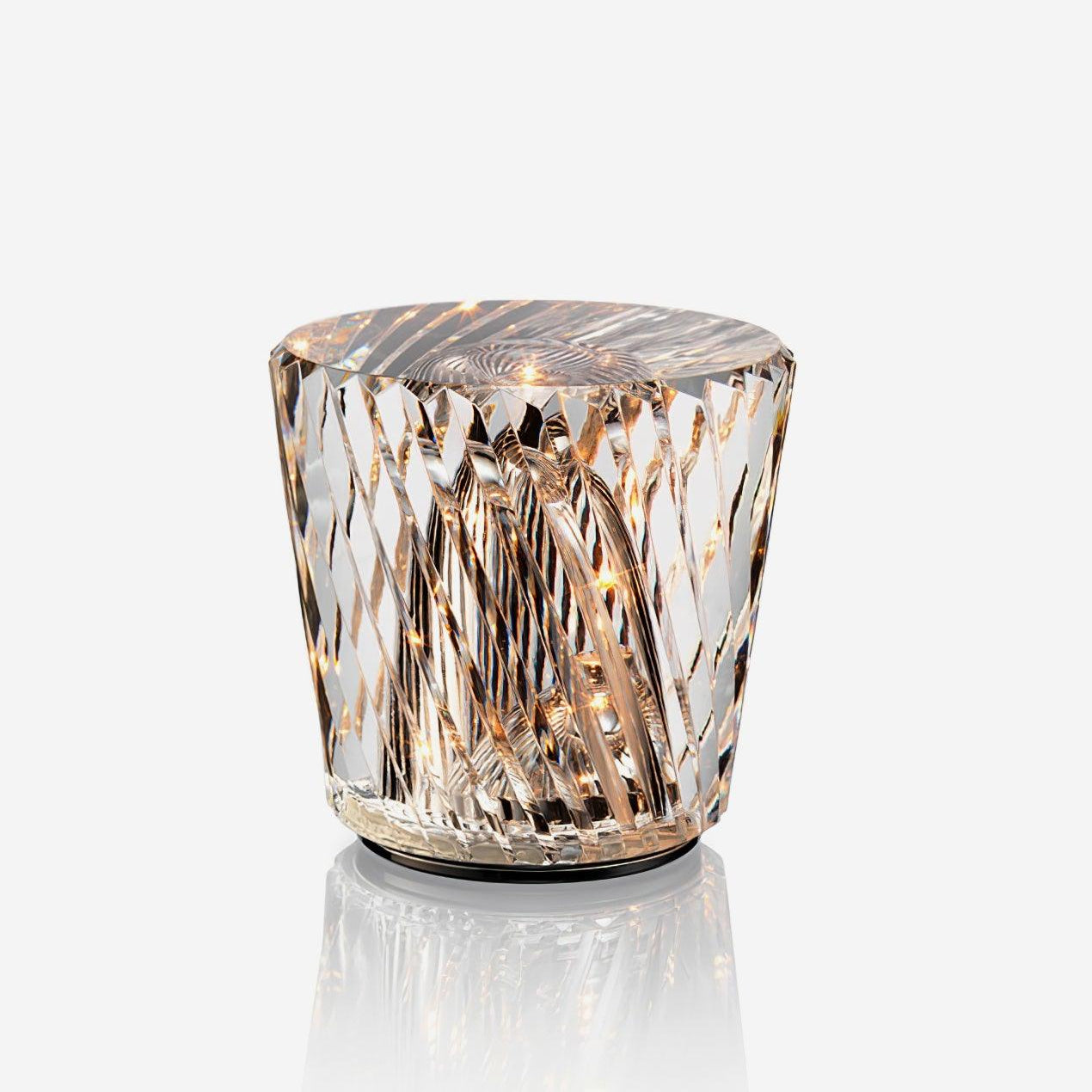 Becrux Crystal Cordless Table Lamp