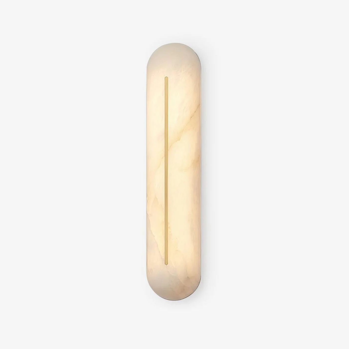 Alabaster Vertical Wall Sconce