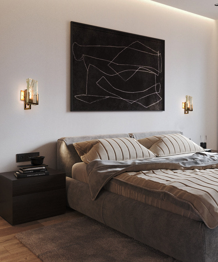 Aelia Crystal Wall Sconce