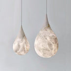 Tova Teardrop Alabaster Pendant Lamp