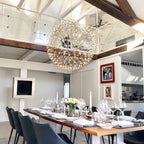 Geodesic Sphere Chandelier
