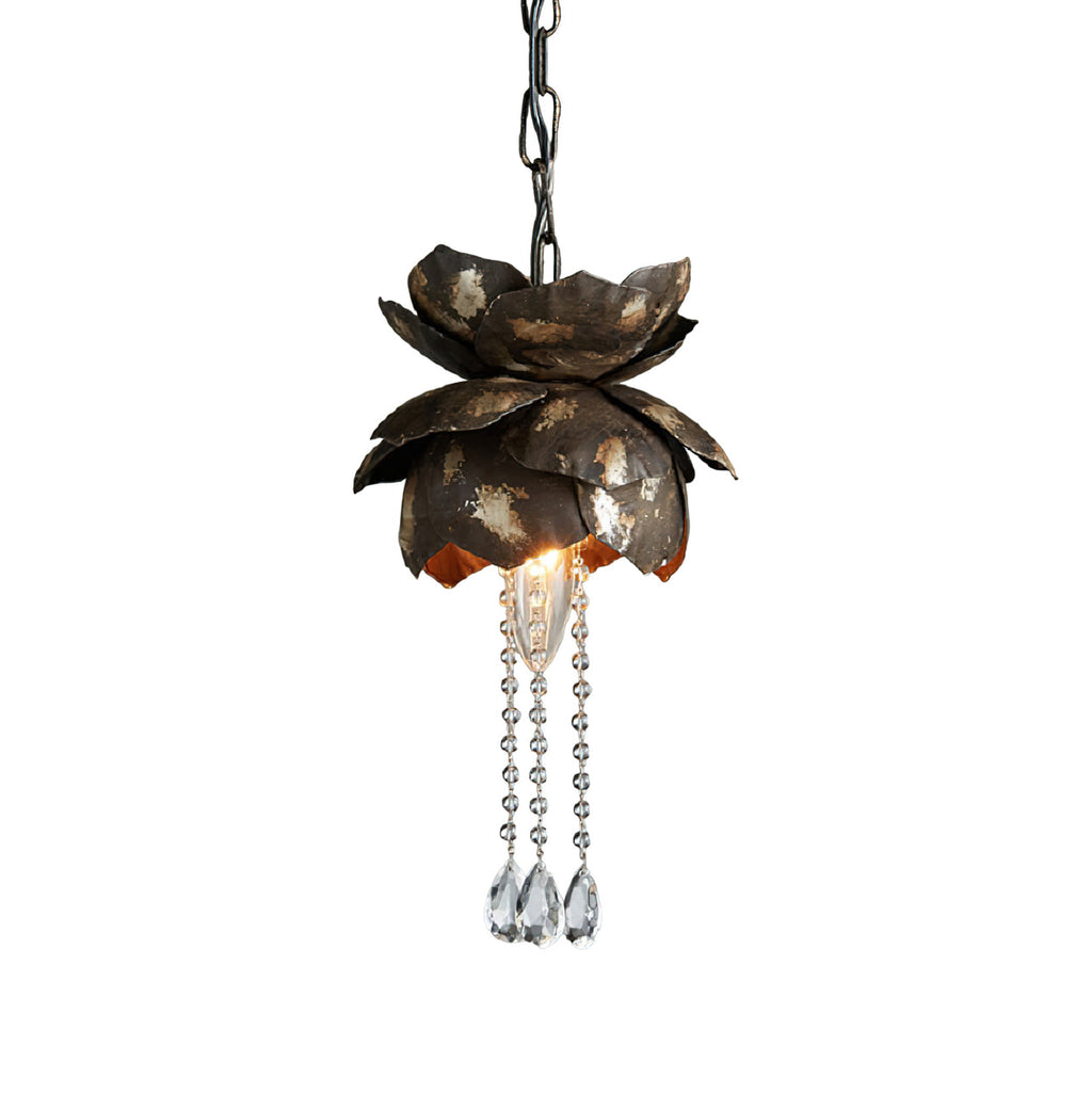 Iron Lotus Pendant Light