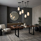 Brass  Teardrop Pendant Light