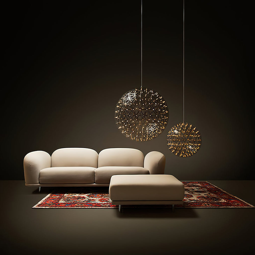 Geodesic Sphere Chandelier