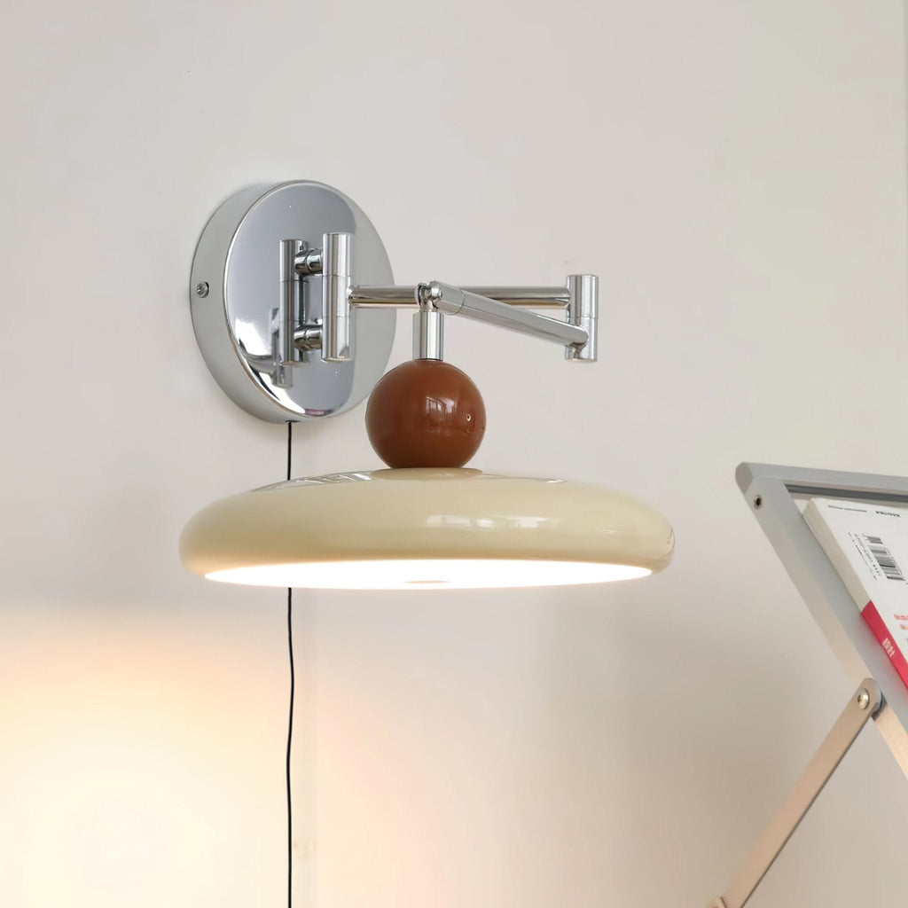 Kira Swing Arm Plug-In Wall Sconce