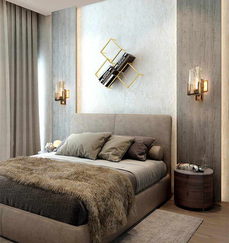 Aelia Crystal Wall Sconce