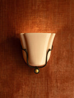 Ceramic Tulip Wall Sconce