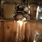 Iron Lotus Pendant Light