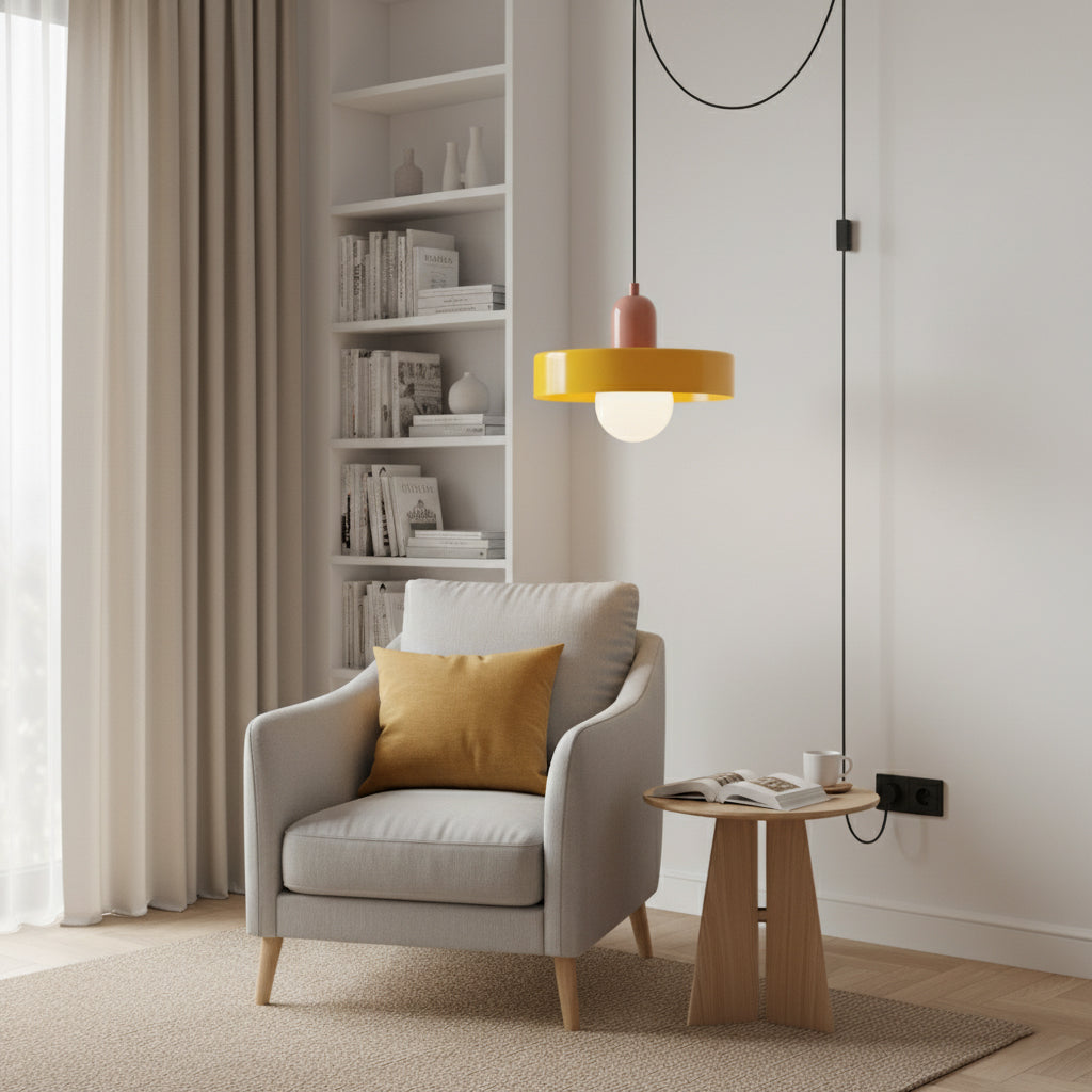 Color Blocked Pendant Light