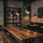 Iron Lotus Pendant Light