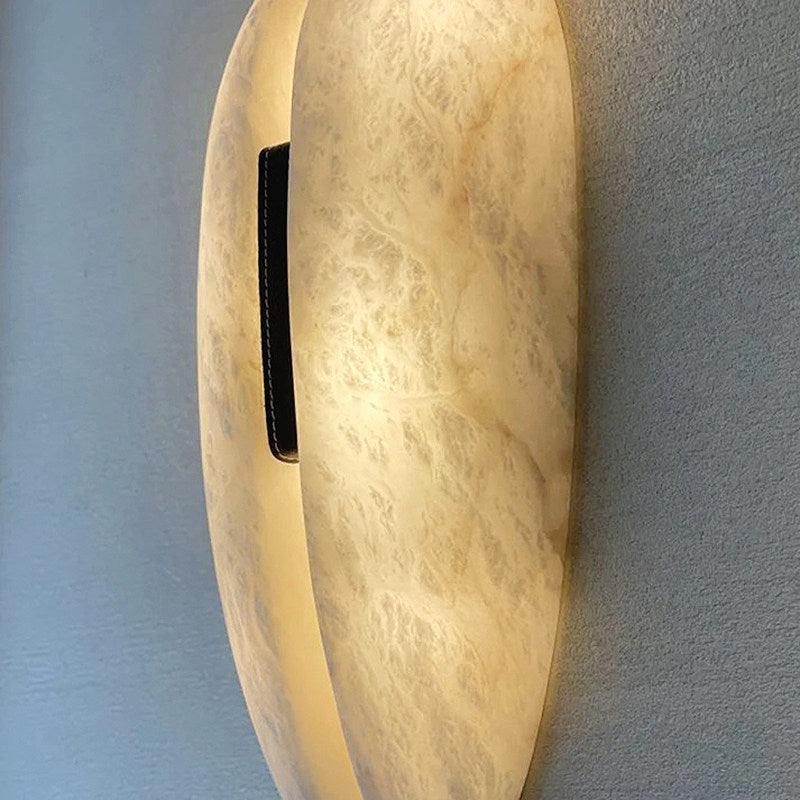 Alabaster Veil Wall Light