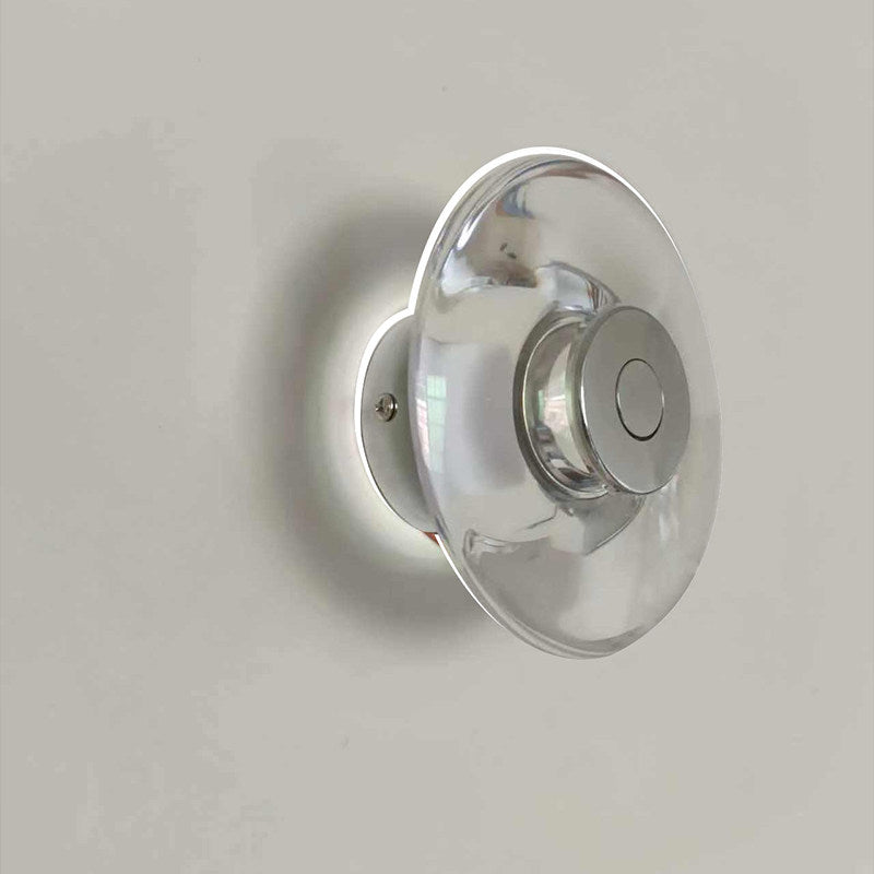 Crystal Disc Wall Sconce