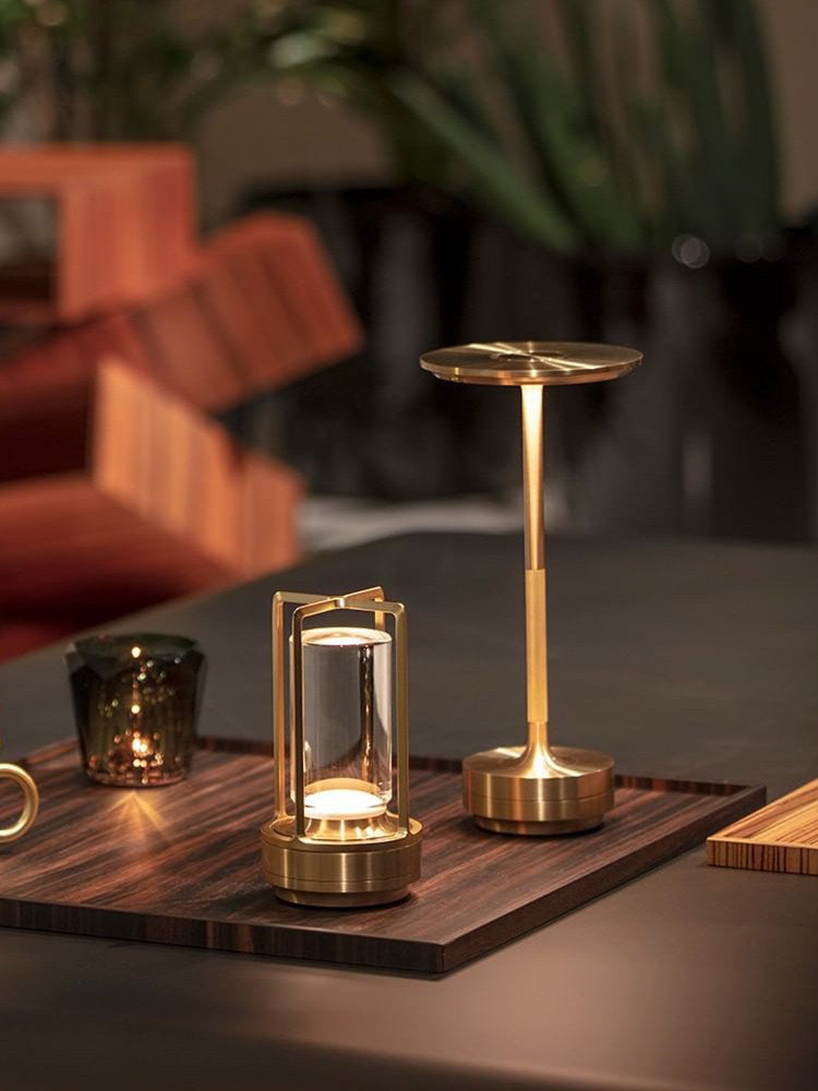 Turn Craft Portable Cordless Rechargeable Table Lamp