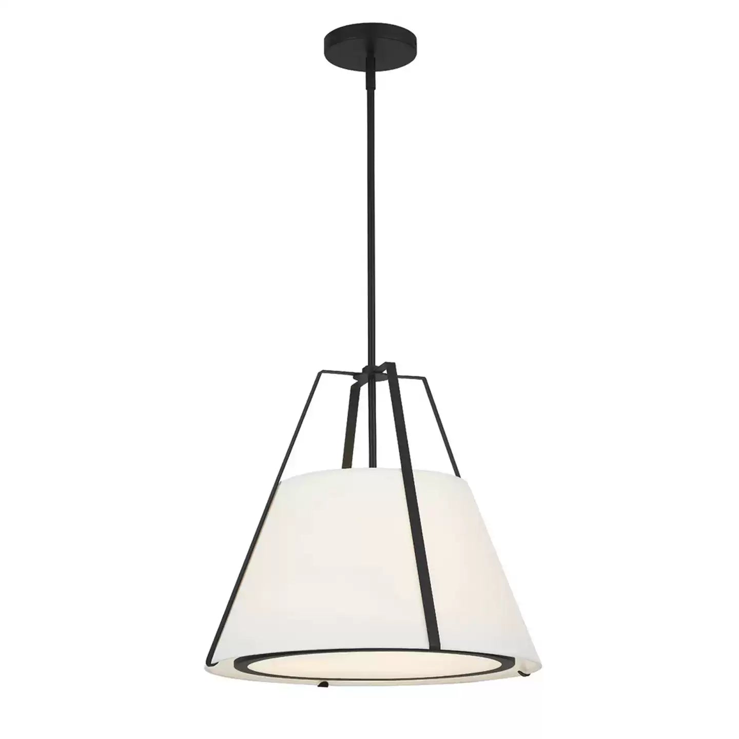 Callista Fabric Lantern Pendant Lamp