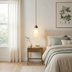 Brass  Teardrop Pendant Light