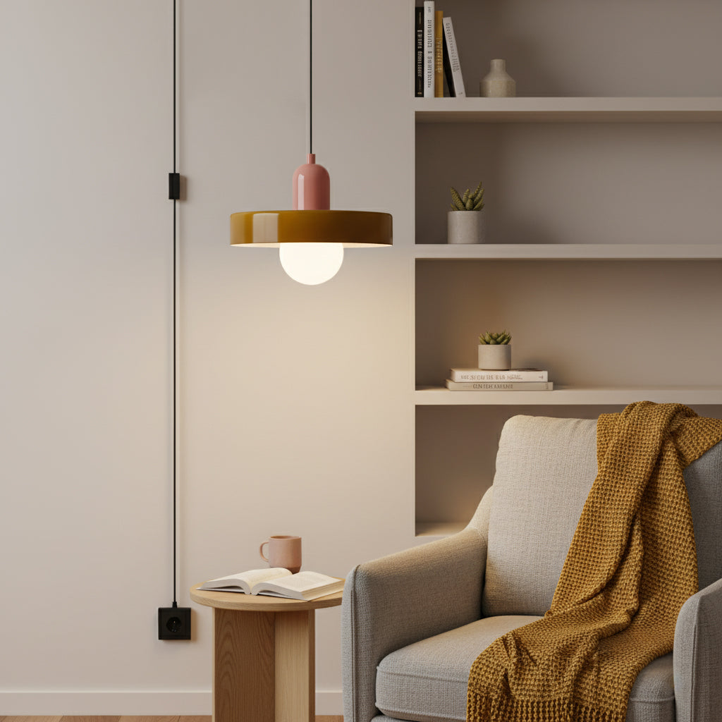 Color Blocked Pendant Light