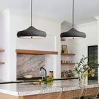 Matte Charcoal Pendant Light