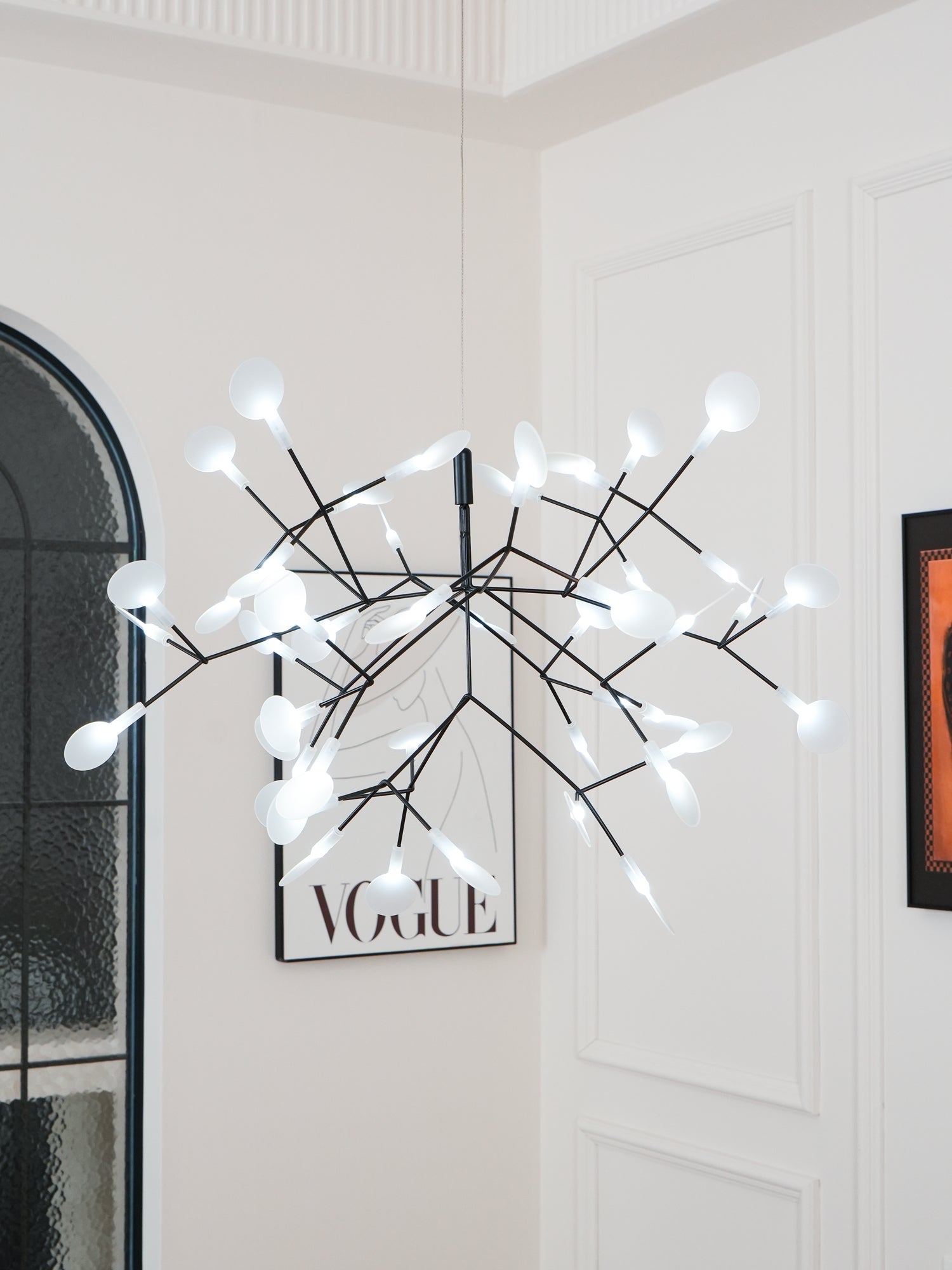 Branching Firefly Chandelier Studio Display