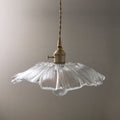 Glass Petal Pendant Light