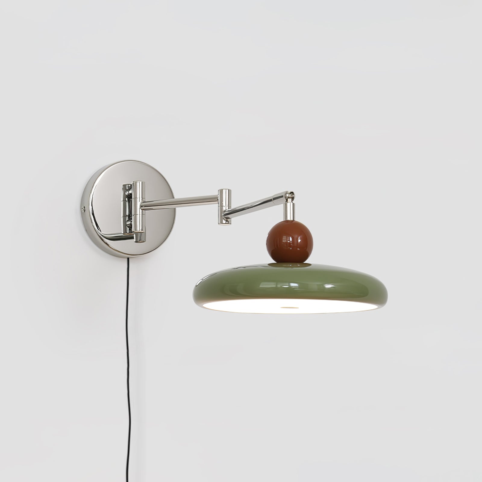Kira Swing Arm Plug-In Wall Sconce