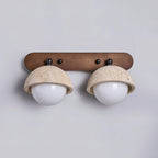 Globe Pecherna Travertine Wall Sconce