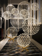 Geodesic Sphere Chandelier