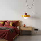 Color Blocked Pendant Light