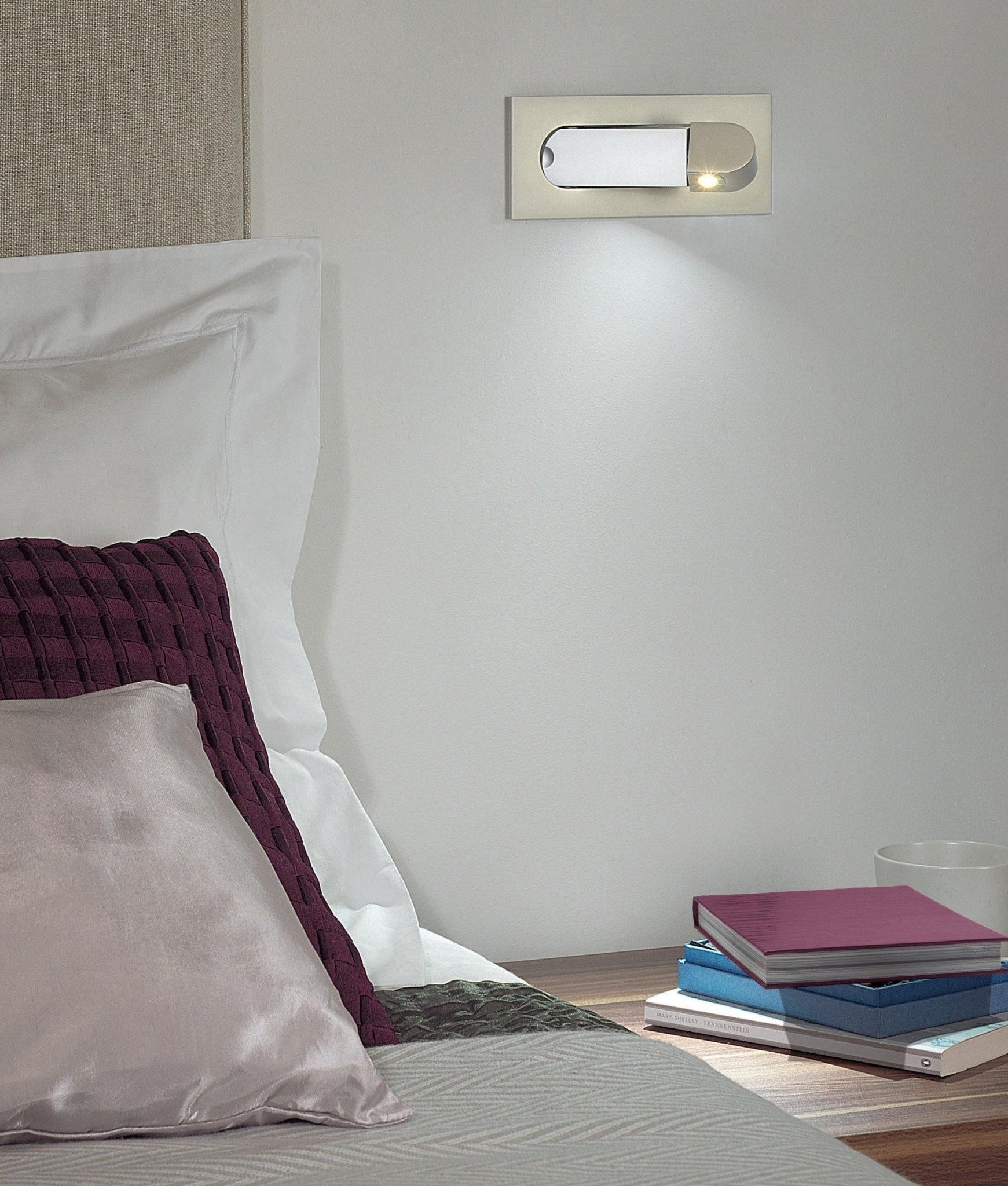 Vance Recessed LED Bedside Reading Sconce