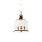 Glass Bell Pendant Light