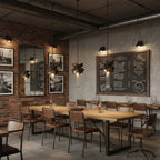 Iron Lotus Pendant Light