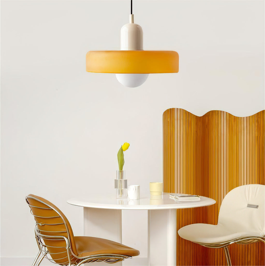 Color Blocked Pendant Light