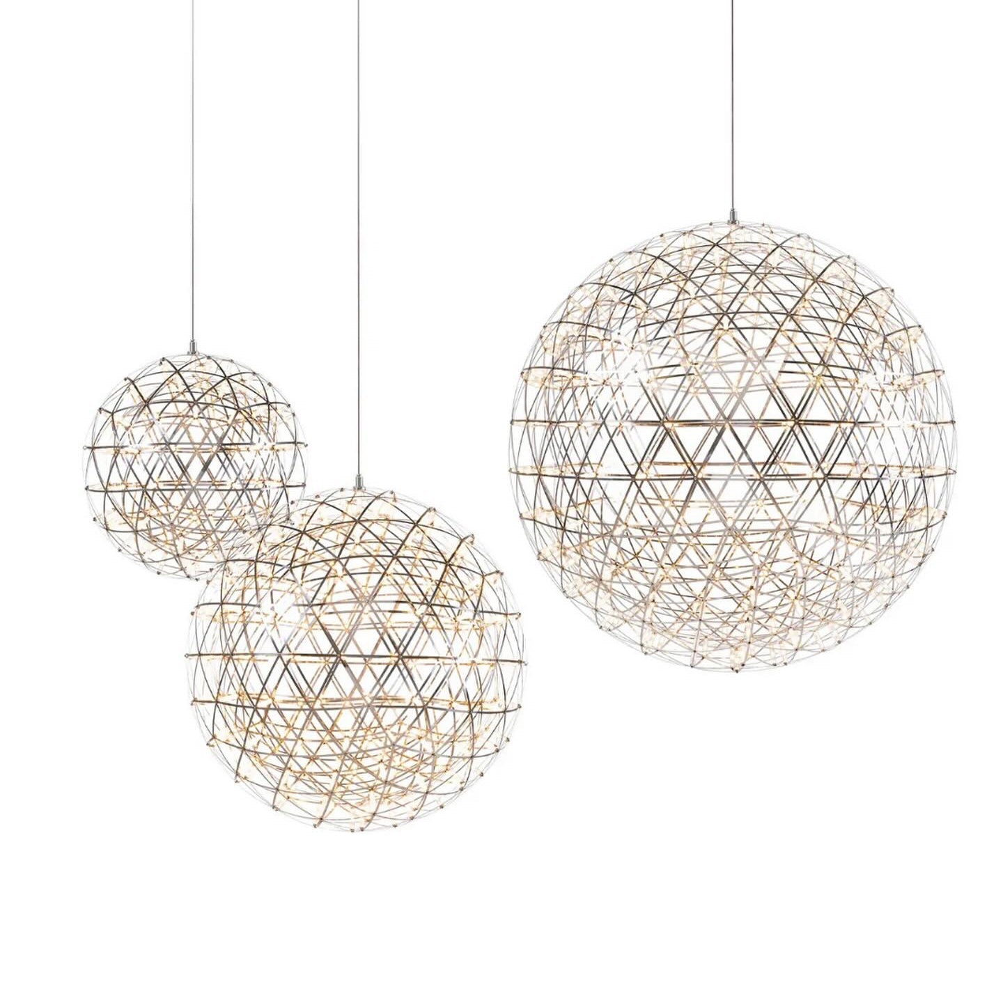 Geodesic Sphere Chandelier