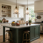 Glass Bell Pendant Light
