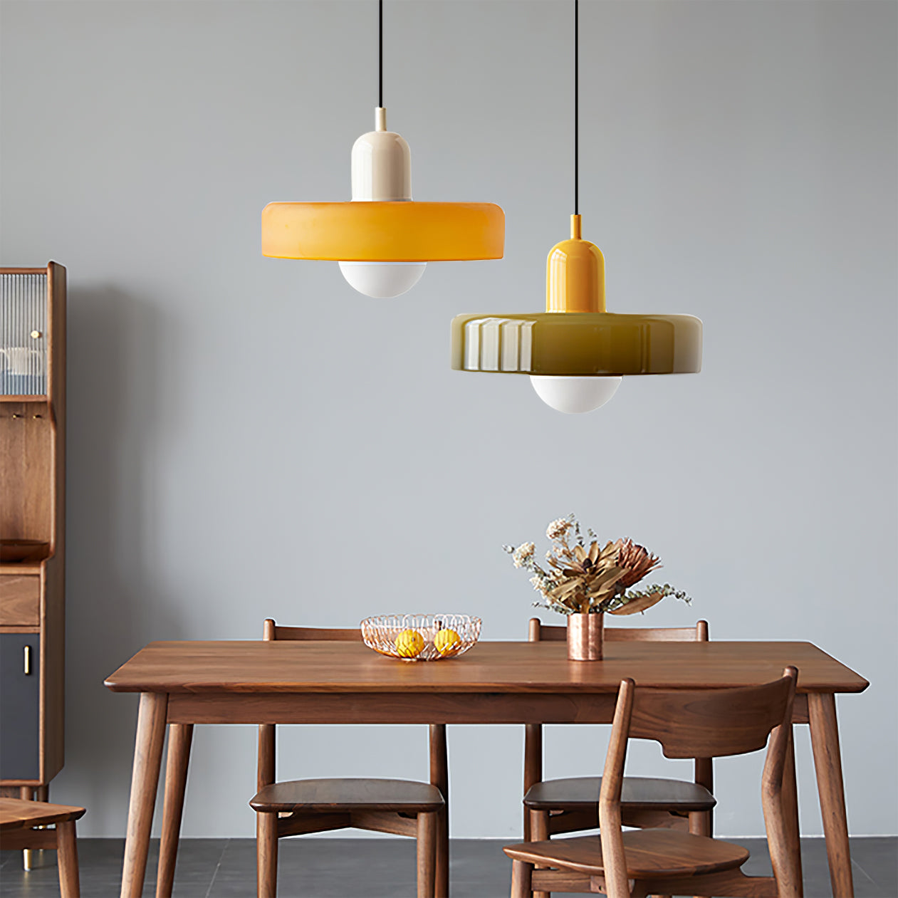 Color Blocked Pendant Light
