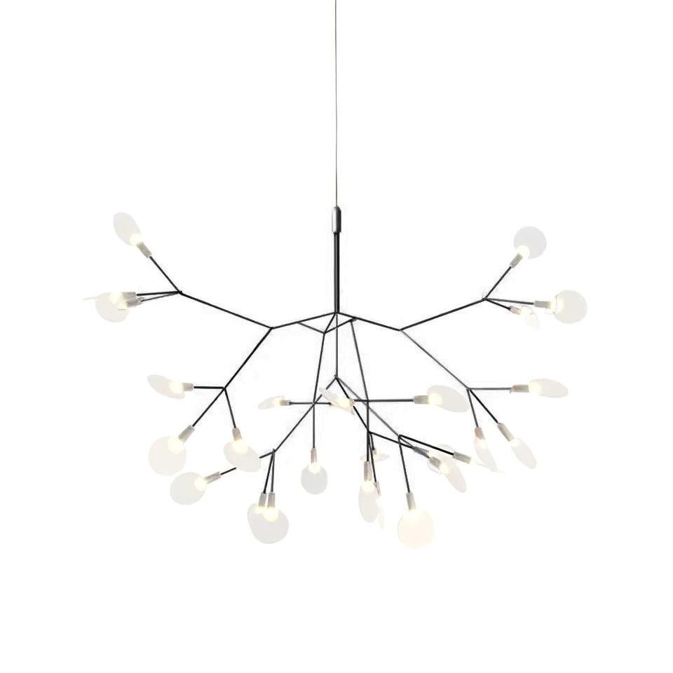 Modern Branching Leaf Pendant Light Studio Product Shot