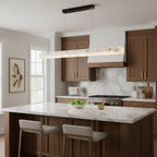 Alabaster Linear Pendant Light