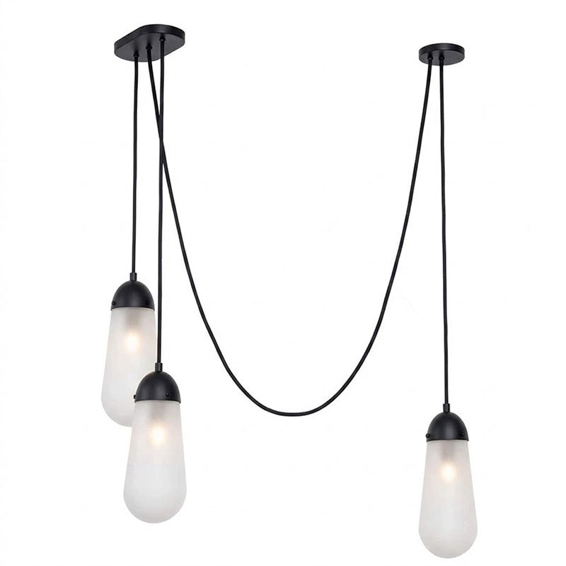 Brass  Teardrop Pendant Light