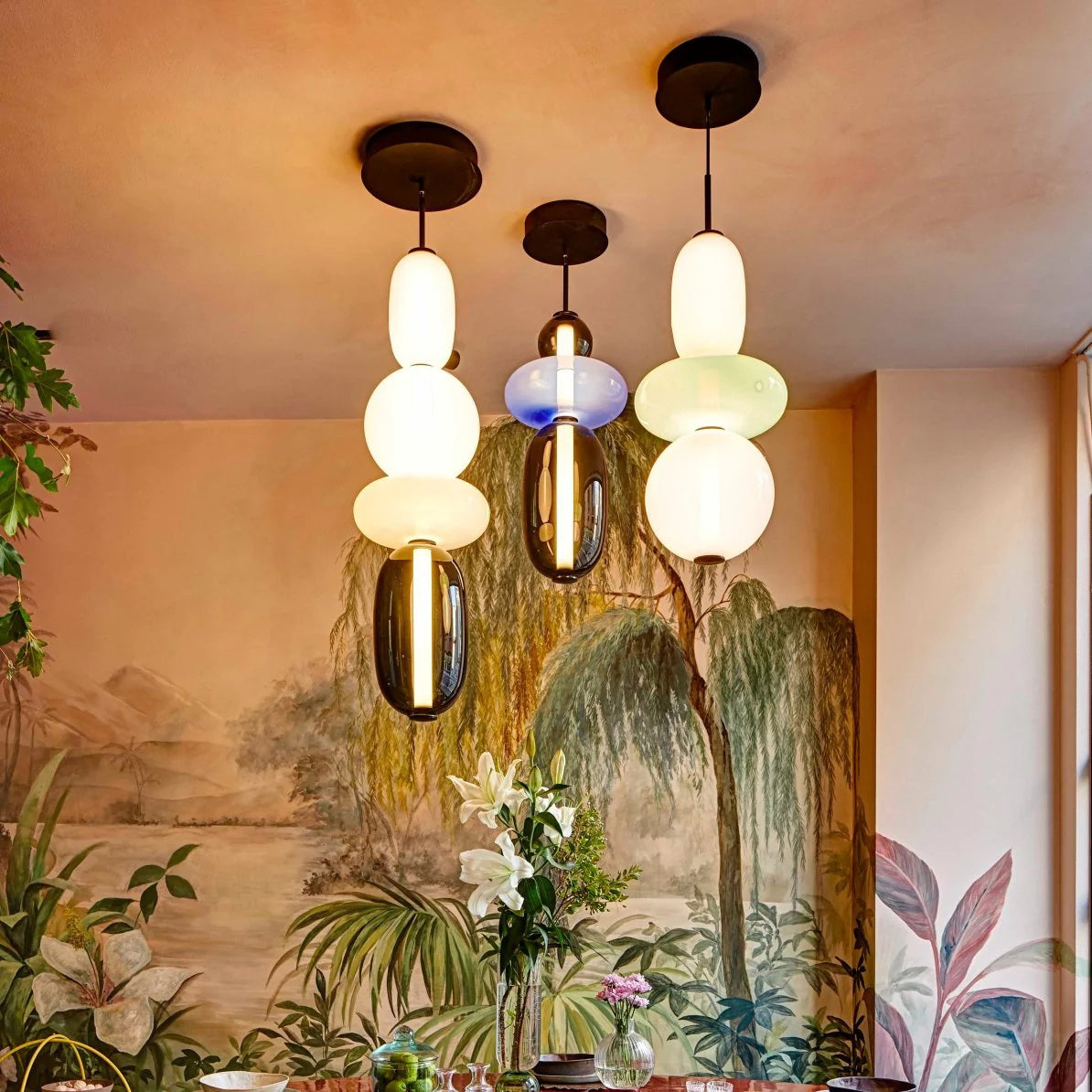 Geodesic Sphere pendant lamp