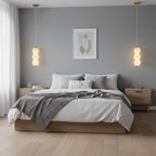 Alabaster  Orb Pendant Light