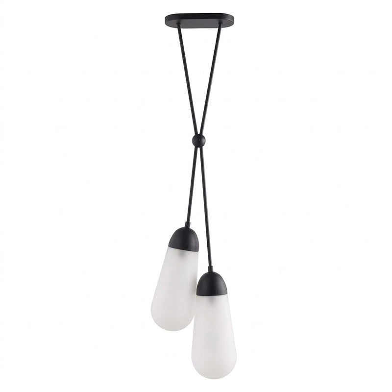 Brass  Teardrop Pendant Light