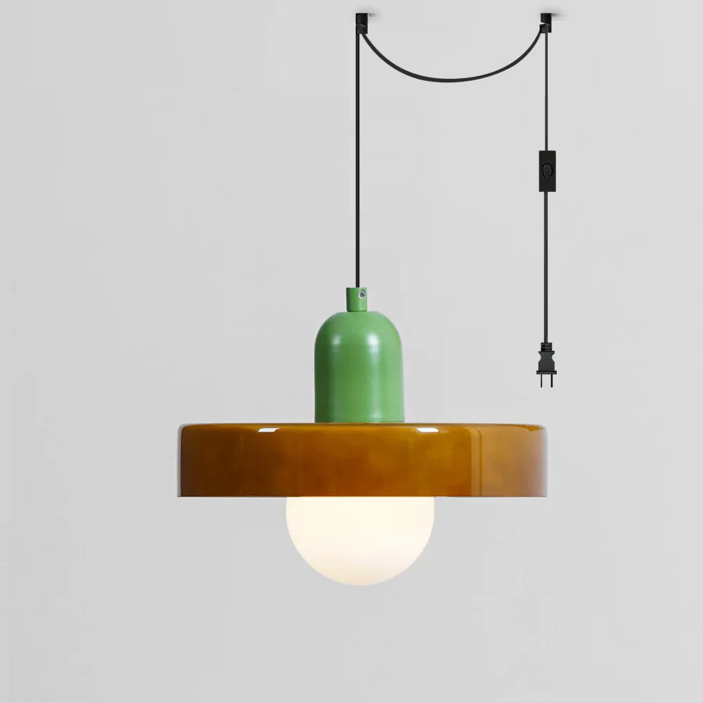 Color Blocked Pendant Light