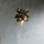 Iron Lotus Pendant Light