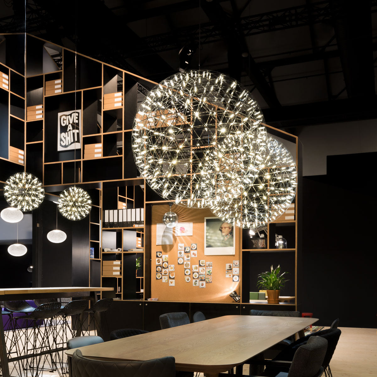 Geodesic Sphere Chandelier