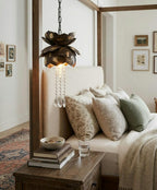 Iron Lotus Pendant Light