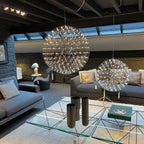 Geodesic Sphere Chandelier